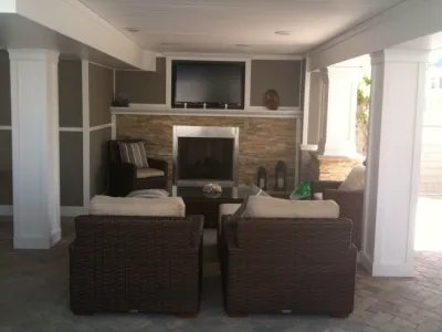 Outdoor Entertainment Centers — Landscape Design project by J. Bucci Landscape Design