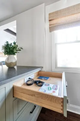 Contemporary Rustic Kitchen - Madison, NJ by KraftMaster Renovations