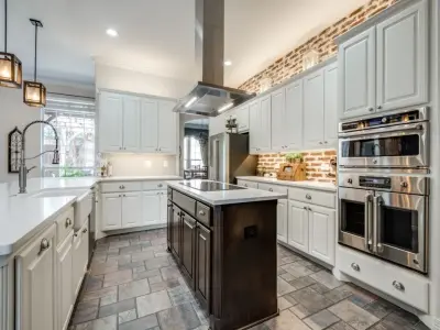 Elegant Kitchen and Bathroom Makeover by DFW Improved