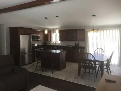 Brewerton cooking area and railing solution — Kitchen Remodeling project by MCO Industries, LLC