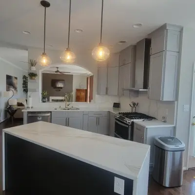 Chesapeake Kitchen Renovation Before and After Photos — Kitchen Remodeling project by Dream Kitchen & Bath Shop