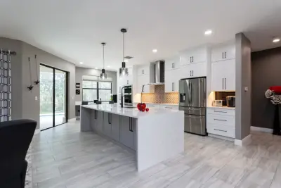 Radiant Kitchen Renovation Oldsmar by CMK Construction