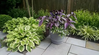 Ohio Home - Northeast Style — Landscape Design project by Jacobs Grant Design Ltd