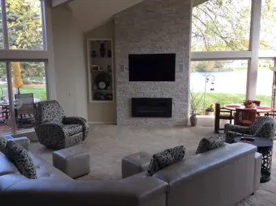 Fireplace Concept — Kitchen Remodeling project by Cindy Friend Design Boutique