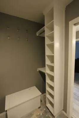 Claremore Primary Bath and Closet — Kitchen Remodeling project by Gorilla Brothers Renovation