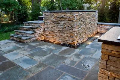 Squeezed Patio to Expanded Everything — Landscape Design project by Jacobs Grant Design Ltd in Dublin