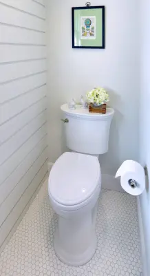 Traditional Guest Bathroom by Rock Solid Renovations