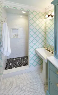 Timeless Master Bathroom by Rock Solid Renovations