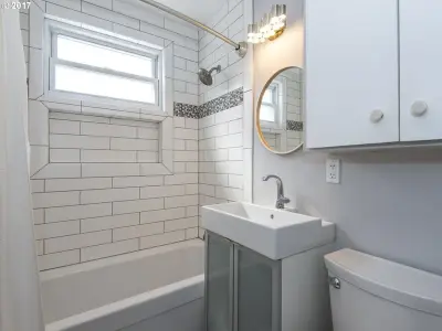 Traditional Subway Tile Bathroom Renovation in Portland, OR by G&Z Construction