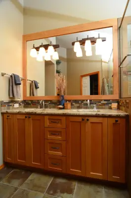 innovative approach - beaverton master bath renovation by Mountainwood Homes