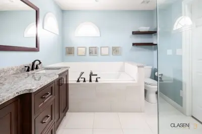 Cobblestone Path - Master Bath Remodel — Kitchen Remodeling project by Clasen Design Build, LLC.