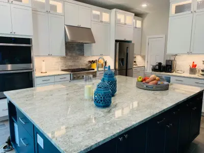 Colonial Ivory Granite by GNS Custom Stoneworks