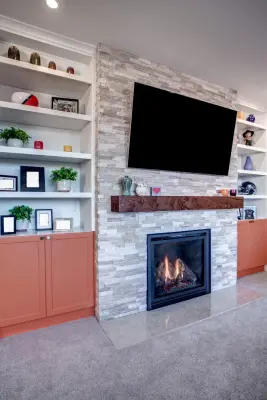 Vibrant Family Kitchen and Living Area | Sammamish, WA by Nip Tuck Remodeling