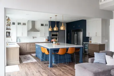 Hue on Hue Kitchen by Nicholas Design Build