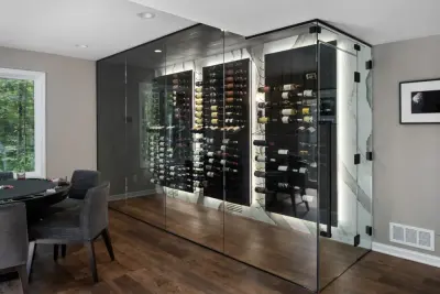 Columbus Wine Lounge by Dave Fox Design Build Remodelers