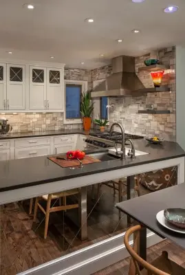 Omaha West Comprehensive Renovation by Tangerine Designs Kitchens And Baths