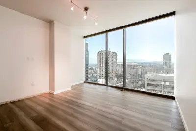 Downtown San Jose Bathroom Renovation and Flooring by Visionary Home Remodeling Inc.