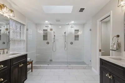 Classic and Timeless Master Bathroom Renovation by Avenir Kitchen And Bath