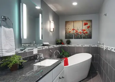 Finished Bathroom Projects — Kitchen Remodeling project by Luxury Bath Remodeling