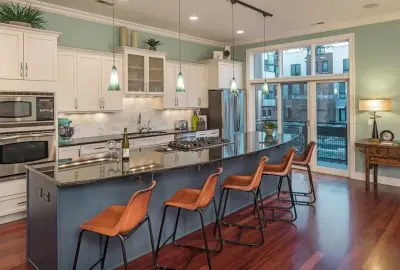Urban Apartment by Tangerine Designs Kitchens And Baths