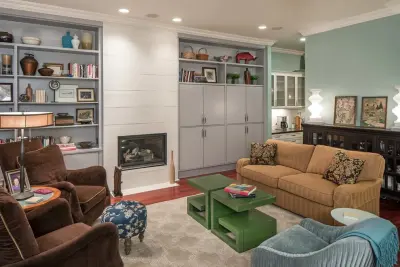 Urban Living and Dining Area Renovation by Tangerine Designs Kitchens And Baths