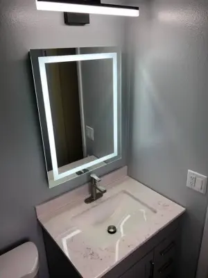 Modern Bathroom Redesign by Collins Kitchen And Bath