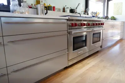 Contemporary Deck Style Kitchen by Taylor Made Cabinets, Leominster MA