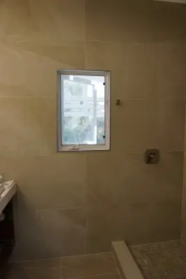 Modern guest restroom by Amos Tile LV