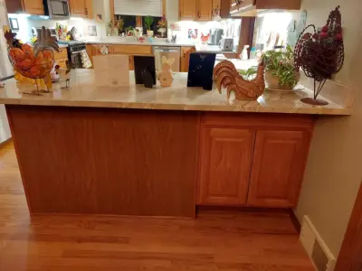 Modern Kitchen and Pantry Facelift in Eggshell by Kitchen Solvers Of Madison