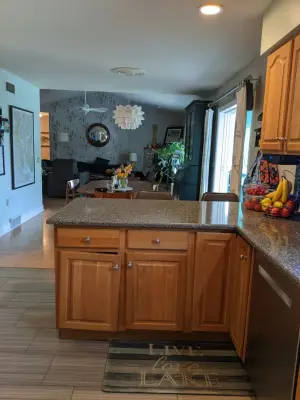 Modern Kitchen Revamp in Dove White and Agave by Kitchen Solvers Of Madison