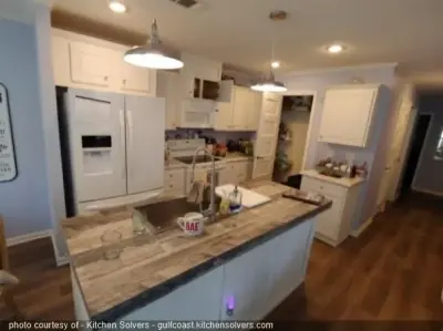 Modern Kitchen Renovation in Mission Door Design by Kitchen Solvers Of The Gulf Coast
