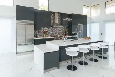 Modern Kitchen at The Laurels in Polo Club, Boca Raton, FL by Allied Kitchen, Bath, Home And Outdoor Living