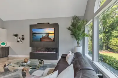 Modern Marshfront by BeeTree Homes