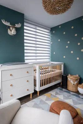 Modern Nursery by Eastside Design & Build Inc.