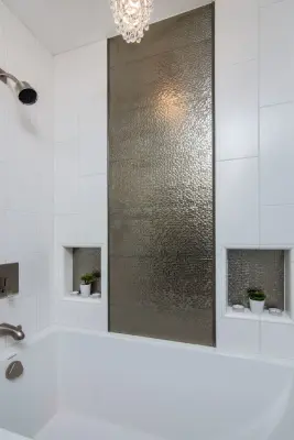 Modern Santa Clarita Guest Bath by Lenton Company, Inc.