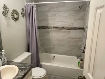 Modern Shower Upgrade in Weslaco — Kitchen Remodeling project by UpHome Renovation