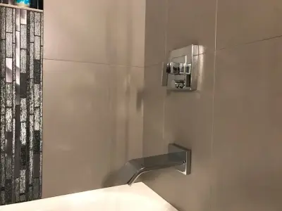 Builder's Personal Residence: Main Bathroom by On The Level Remodeling Company