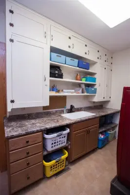 Home Renovation: Kitchen, Laundry Room, and Porch — Kitchen Remodeling project by JSR Construction Inc