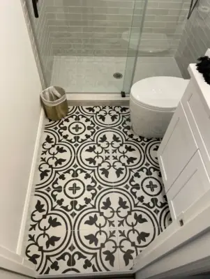 Transforming Bathtub into Shower by Custom Professional Remodeling, Inc