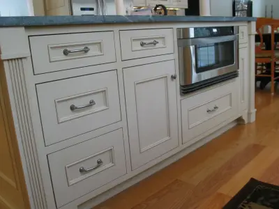 Custom Kitchen with Paint and Glaze by Taylor Made Cabinets, Leominster MA
