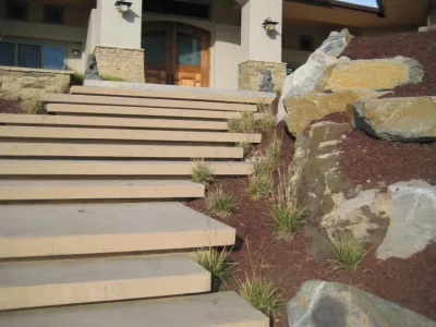 Grand Entrance — Landscape Design project by Jeffrey Gordon Smith Landscape Architecture in San Luis Obispo