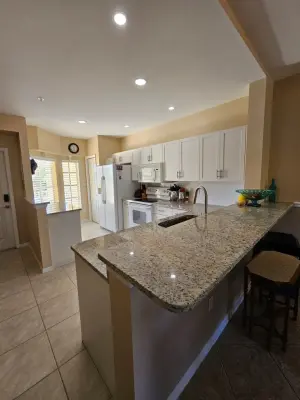 Cosgrove Renovation - Kitchen Refresh and Bathroom Cabinet Enhancement by Joshua Braden, Cornerstone Builders Of SWFL