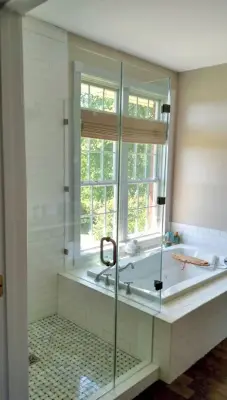 John's Country Style Main Bathroom — Kitchen Remodeling project by IDeal Kitchens & More