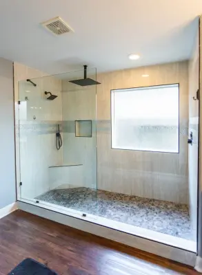 Crescent Oaks Primary Bathroom by Premium Residential Remodeling