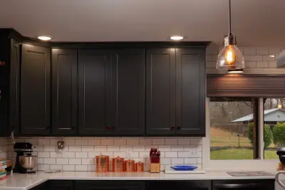 Crossville Highway Kitchen, Office, and Dining Renovation by Sunset Builders