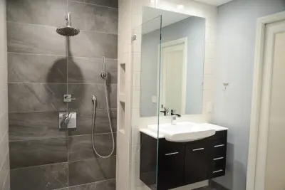 Barrier-Free Shower Entry — Kitchen Remodeling project by The Bath Shop