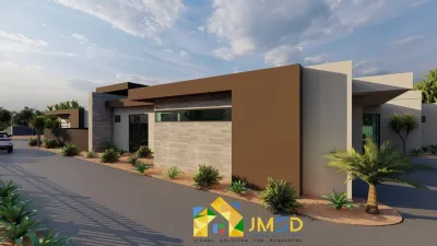 Photorealistic 3D Exterior House Design In Henderson Nevada by JMSD Consultant - 3D Visualization Studio
