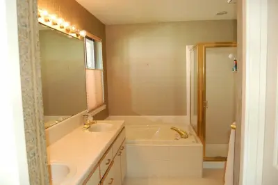 East Boise Walk-In Shower Installation by Removing Corner Tub by Keilty Remodeling LLC