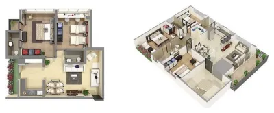 Photorealistic 3D Floor Plan Renderings Services — Landscape Design project by JMSD Consultant - 3D Visualization Studio