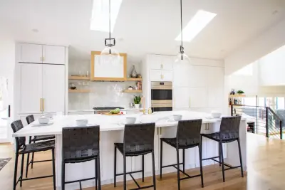 Contemporary Green Renovation — Kitchen Remodeling project by True Design Build, Ltd.